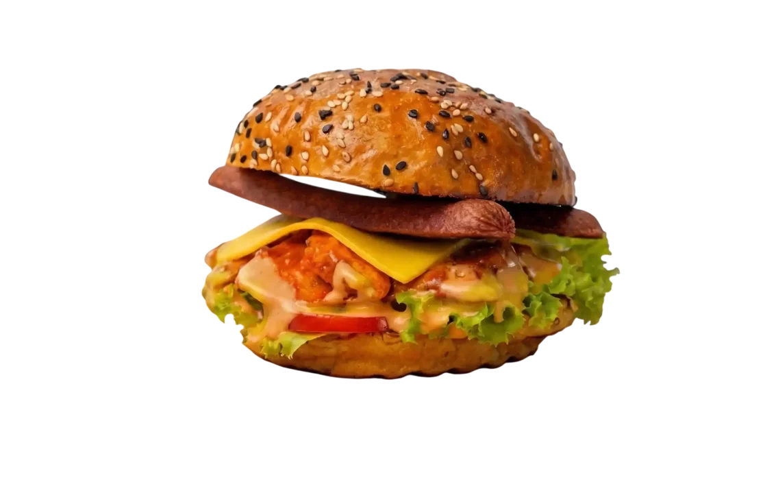 Chicken Sausage Burger